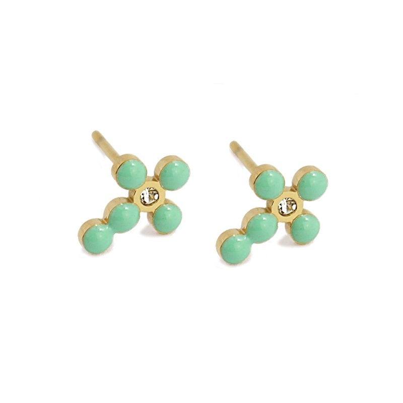 Enamel earrings BPE808