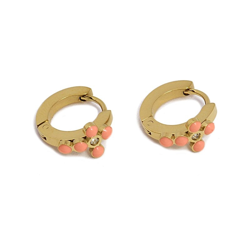 Enamel earrings BPE805