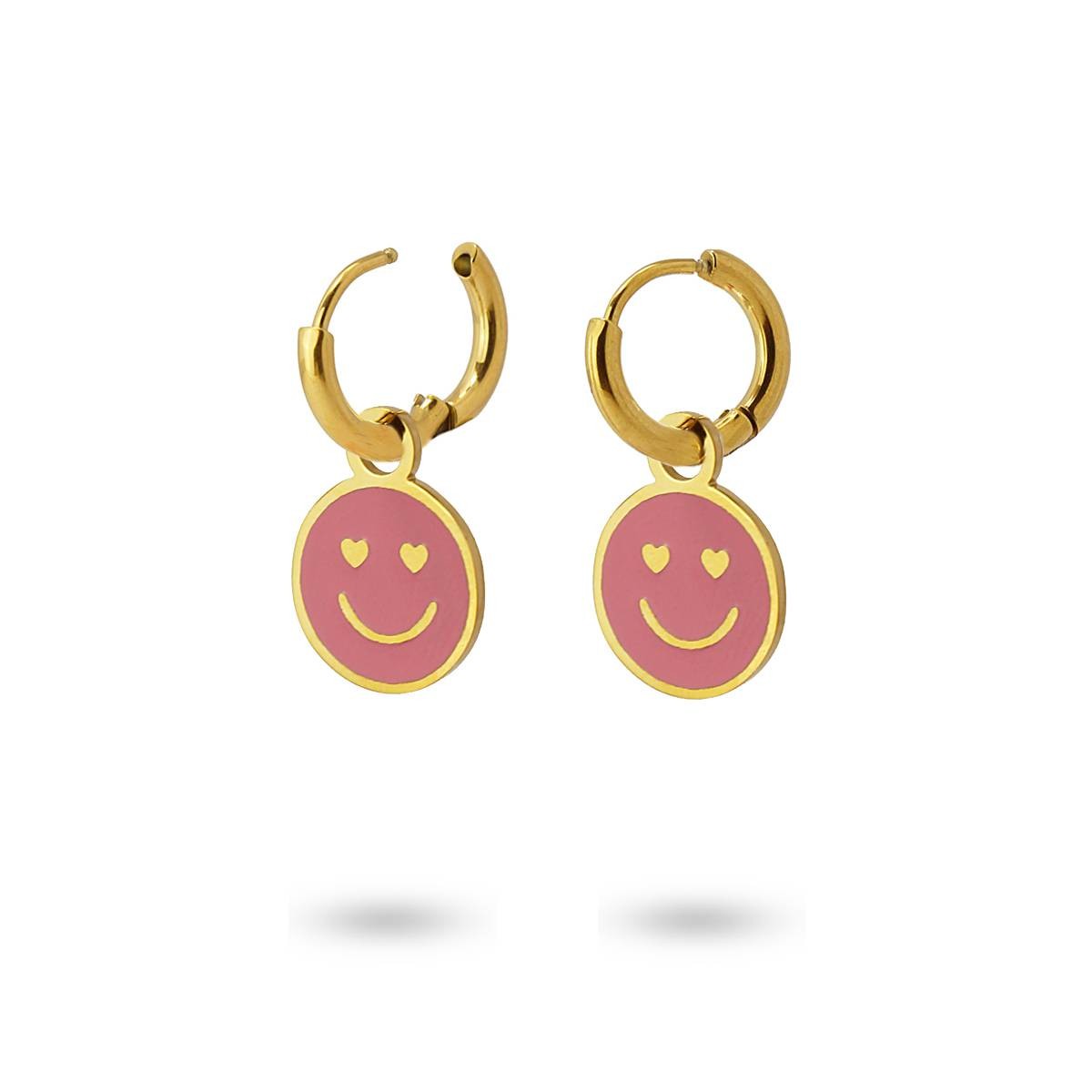 Smile mini hoops