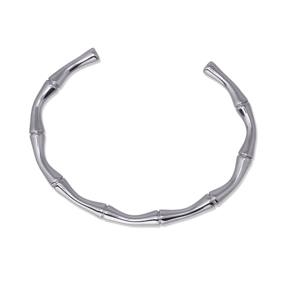 Pulsera bambú BPU634  plata anartxy