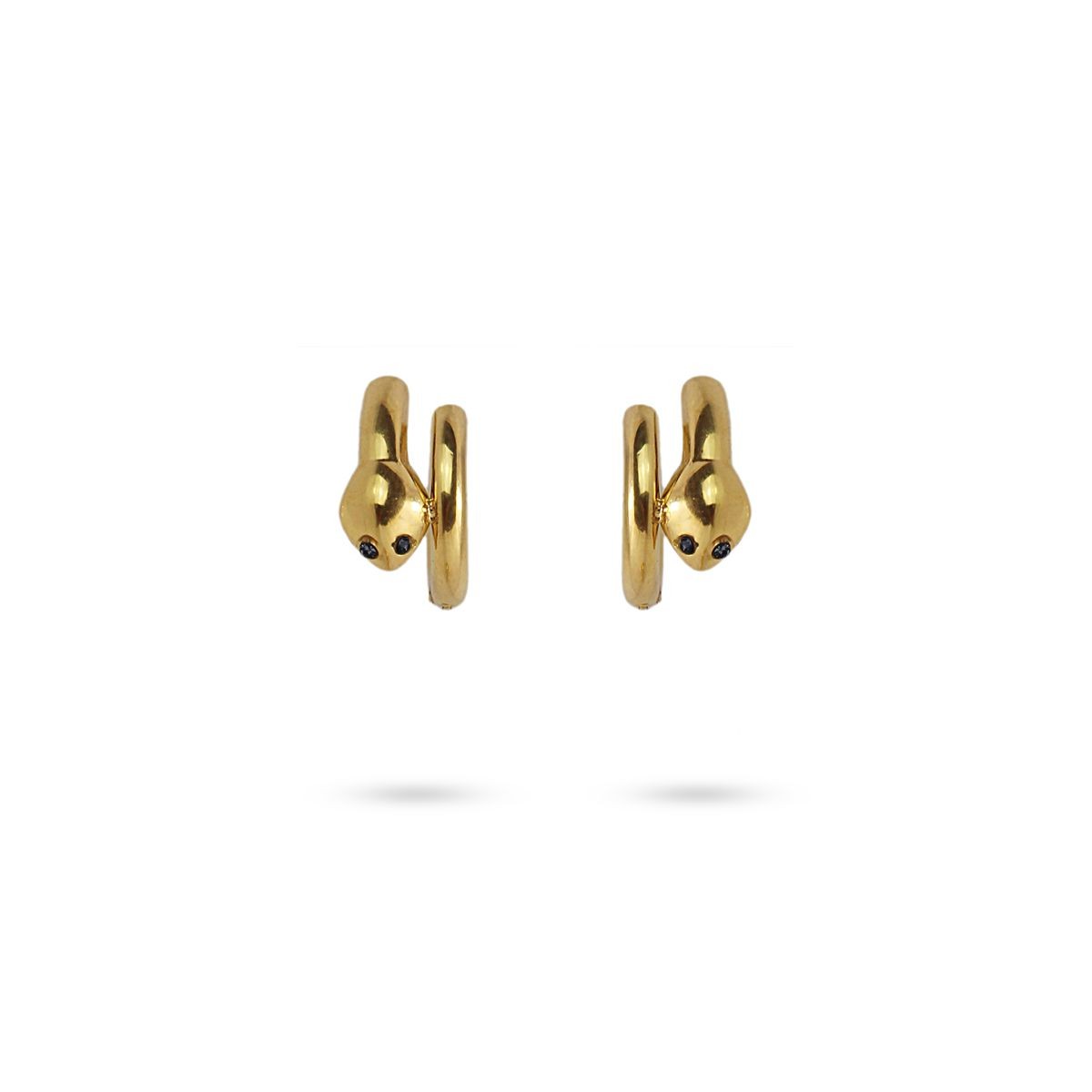 Pendientes serpiente CPE351 dorado