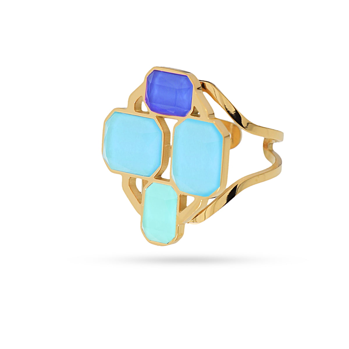 Anillo Pixels Radiant