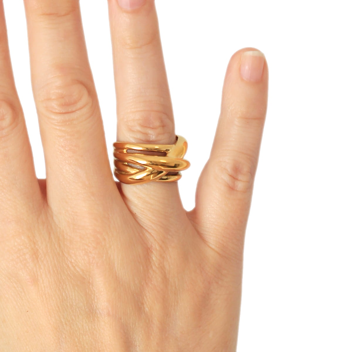 Anillo Waves Twist