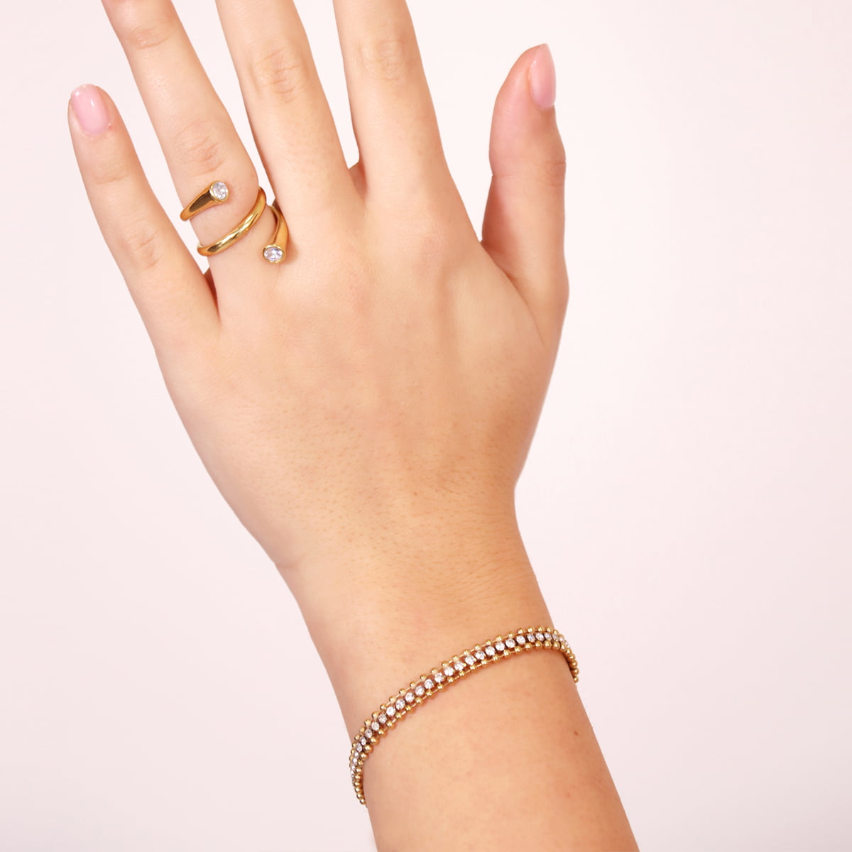 Anillo Summer Essentials Twist Sky