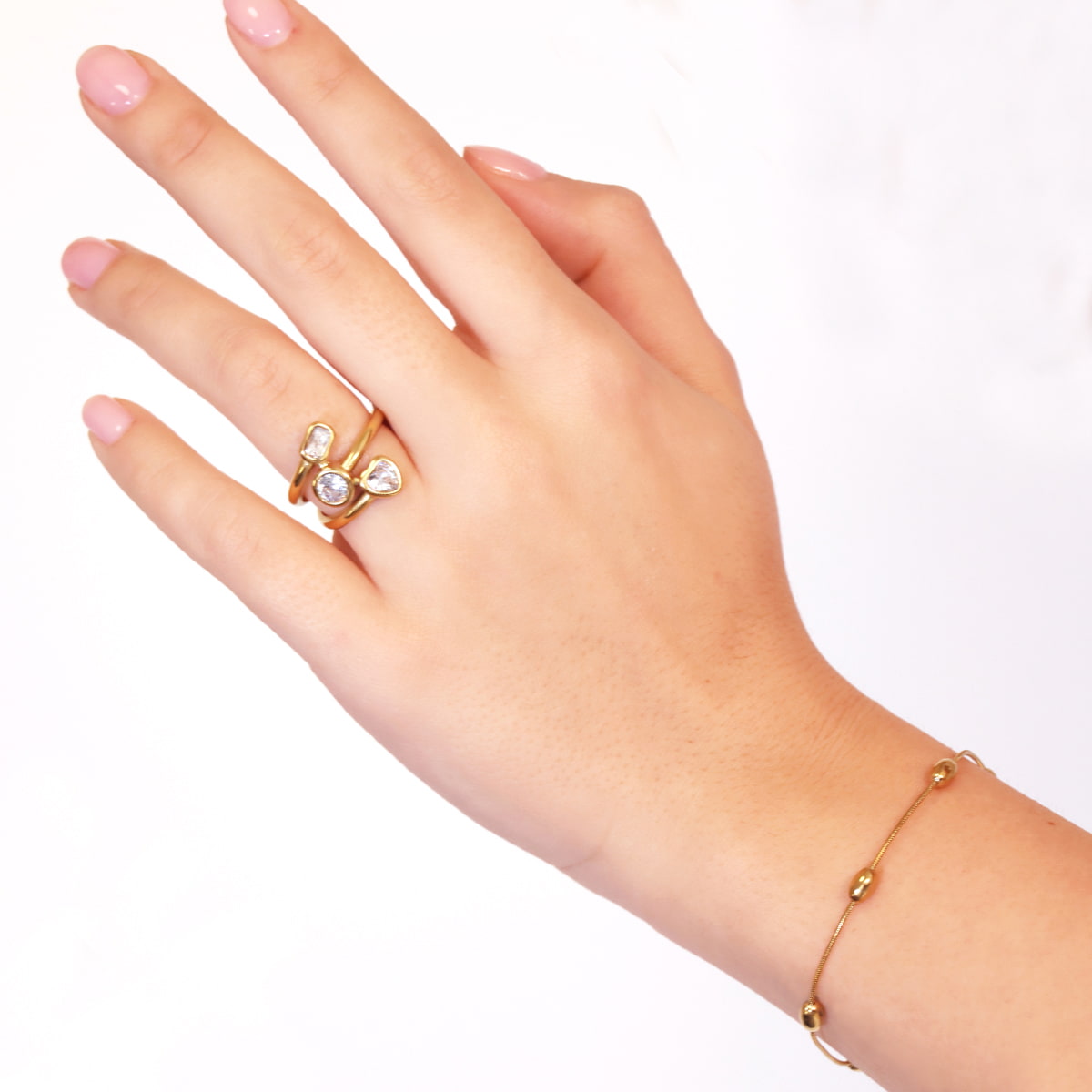 Summer Essentials Triple Love Ring