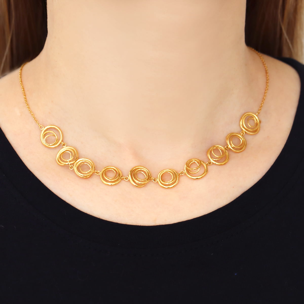 Liquid Whirl Necklace