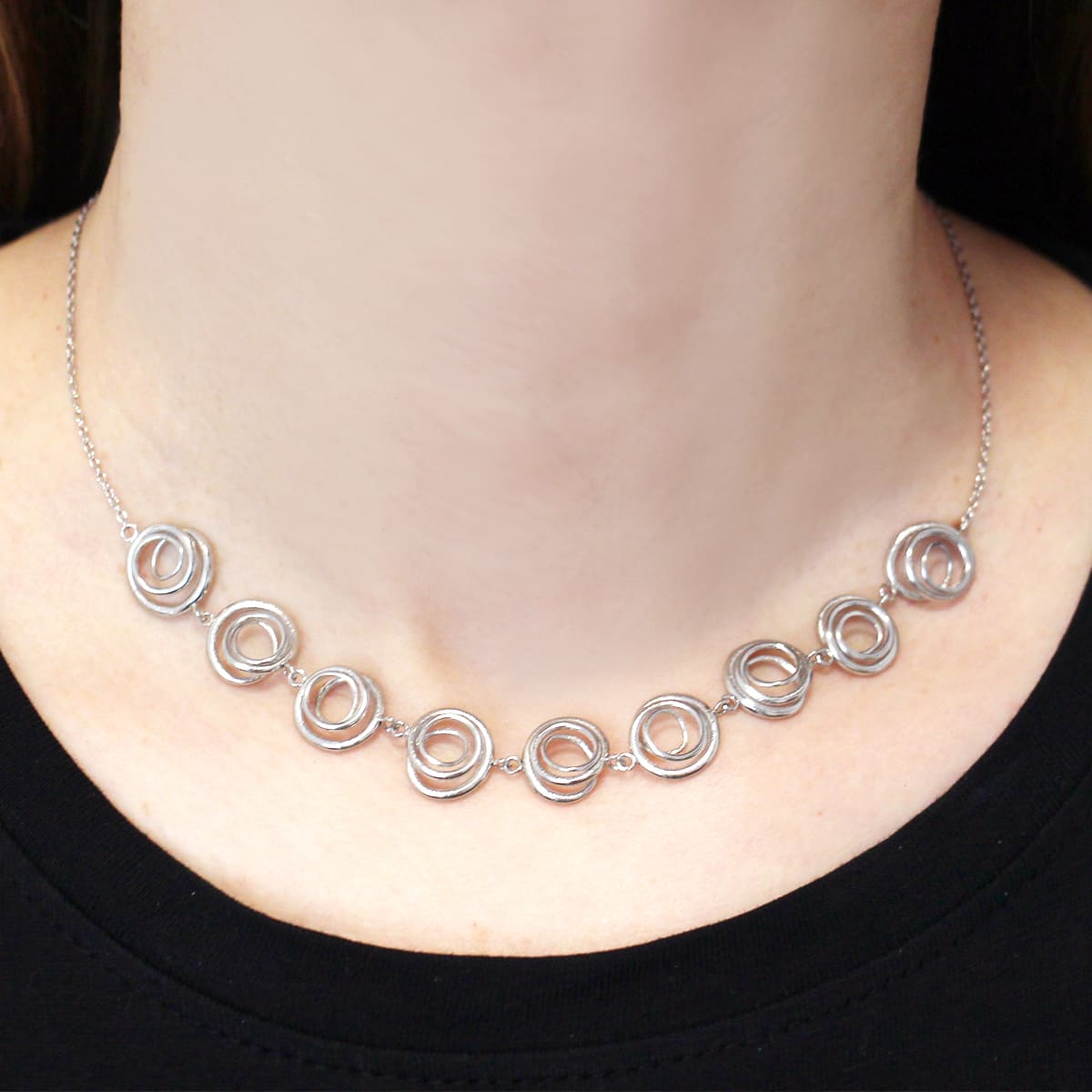 Liquid Whirl Necklace