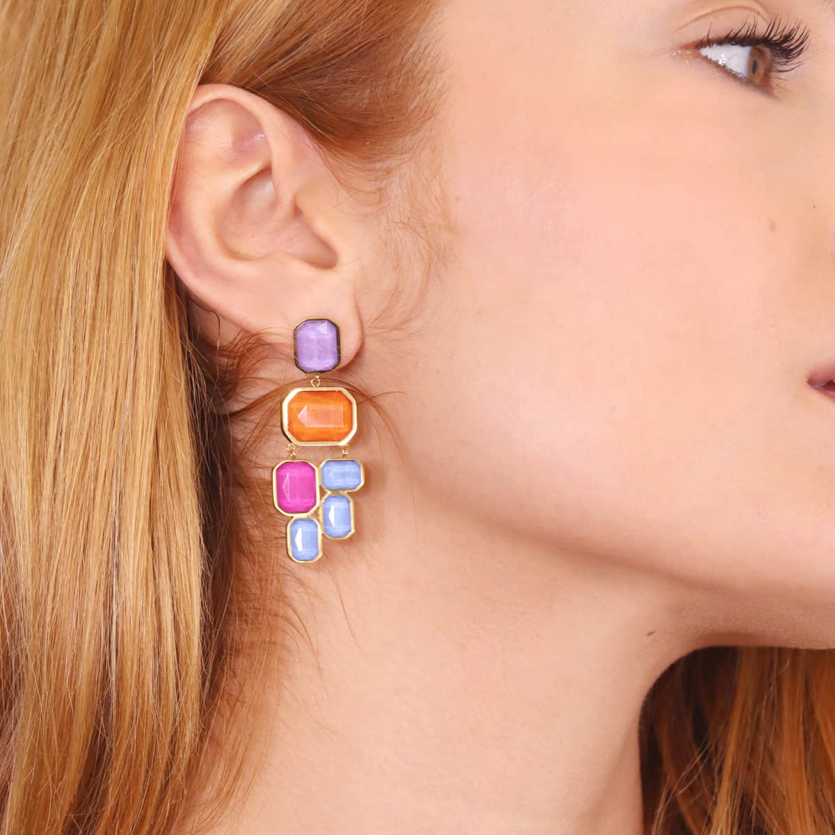 Pixels Sunrise Earrings