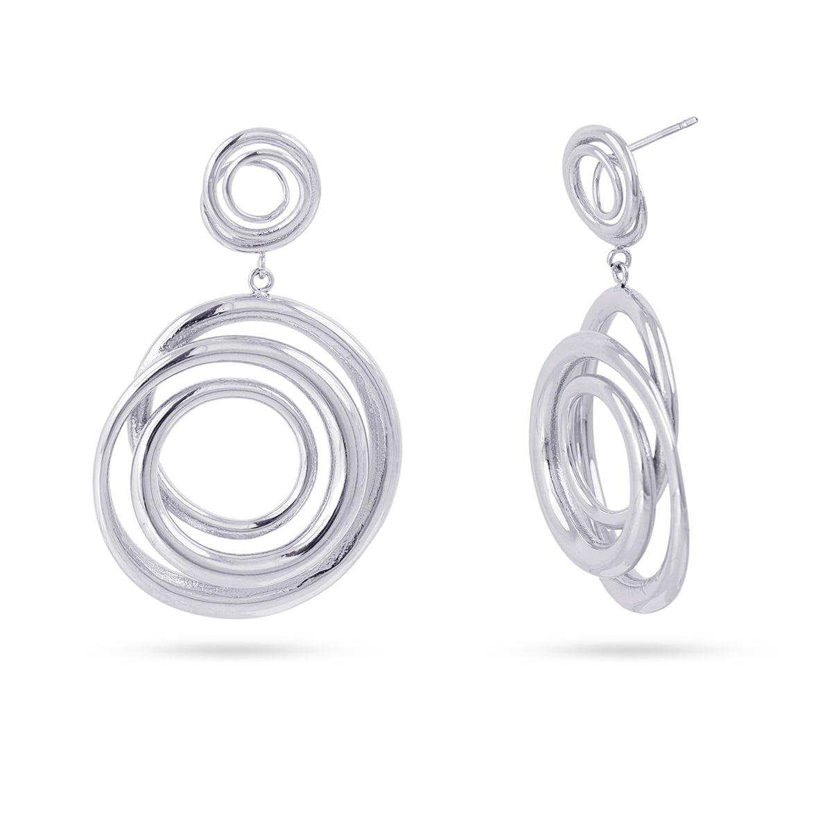 Pendientes largos Liquid Whirl