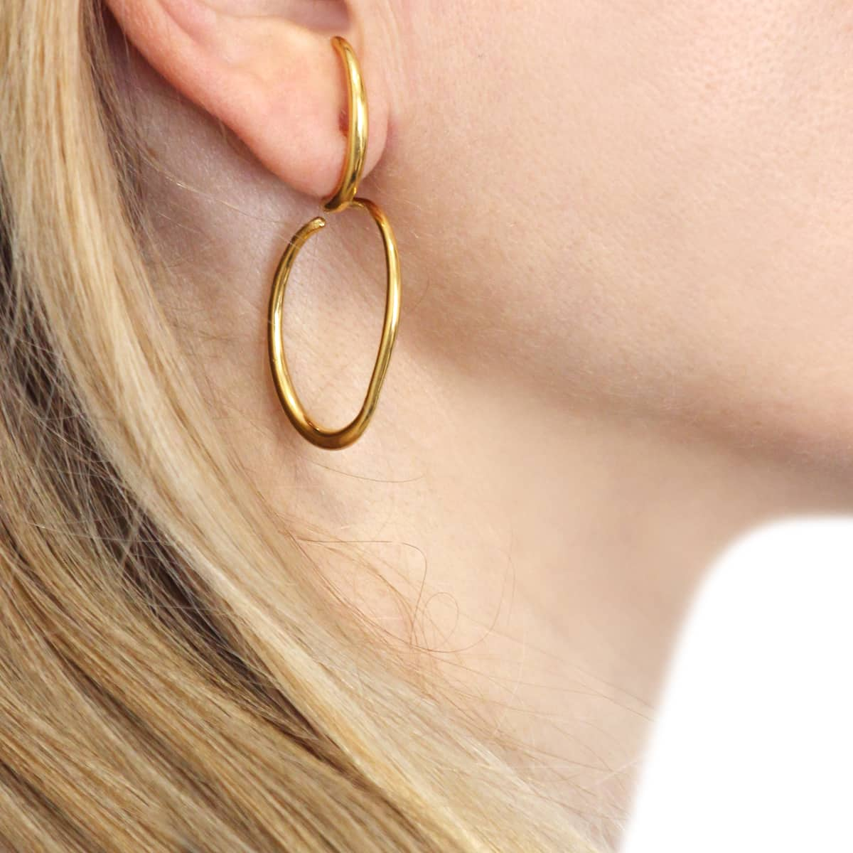 Liquid Curl Earrings