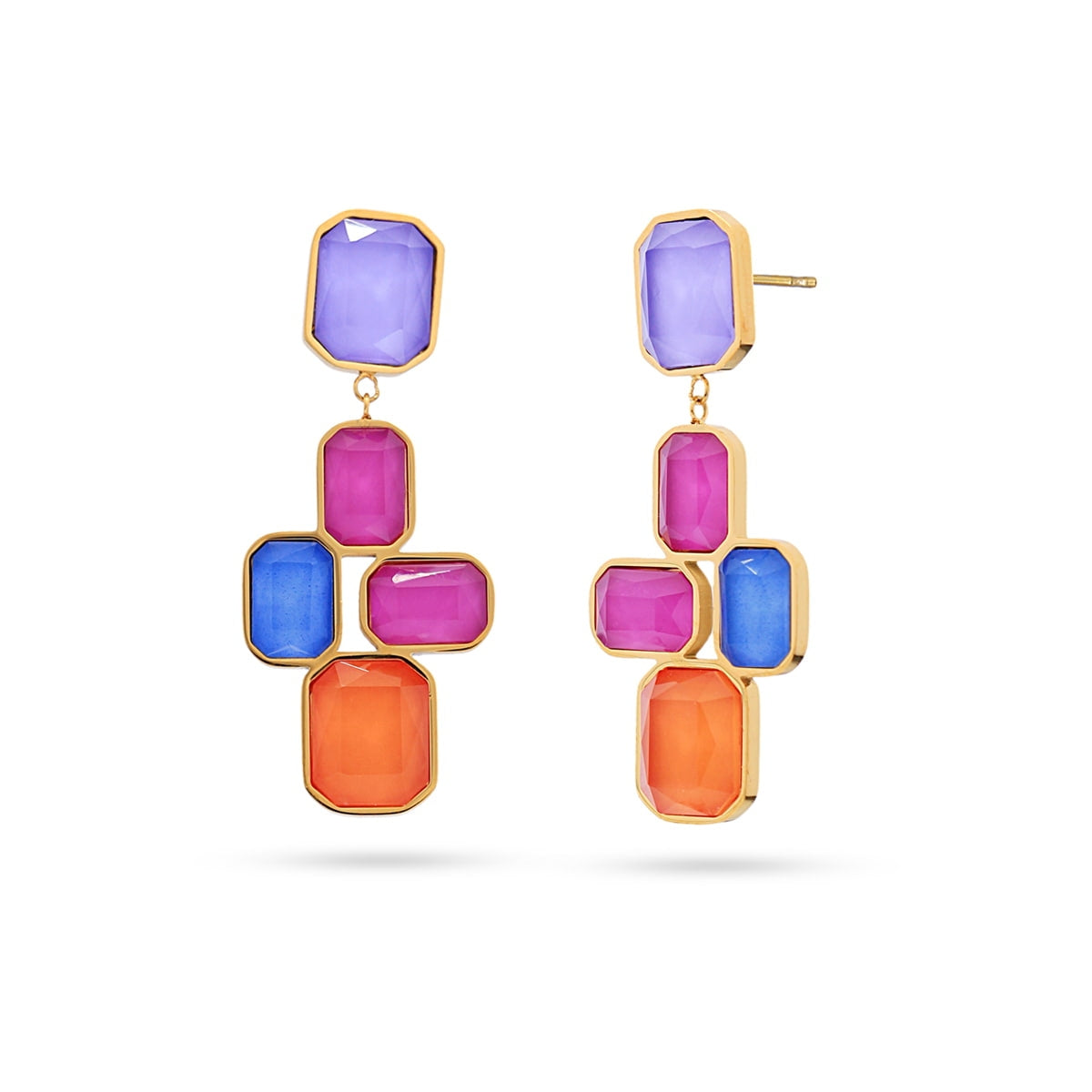 Pixels Prism Earrings