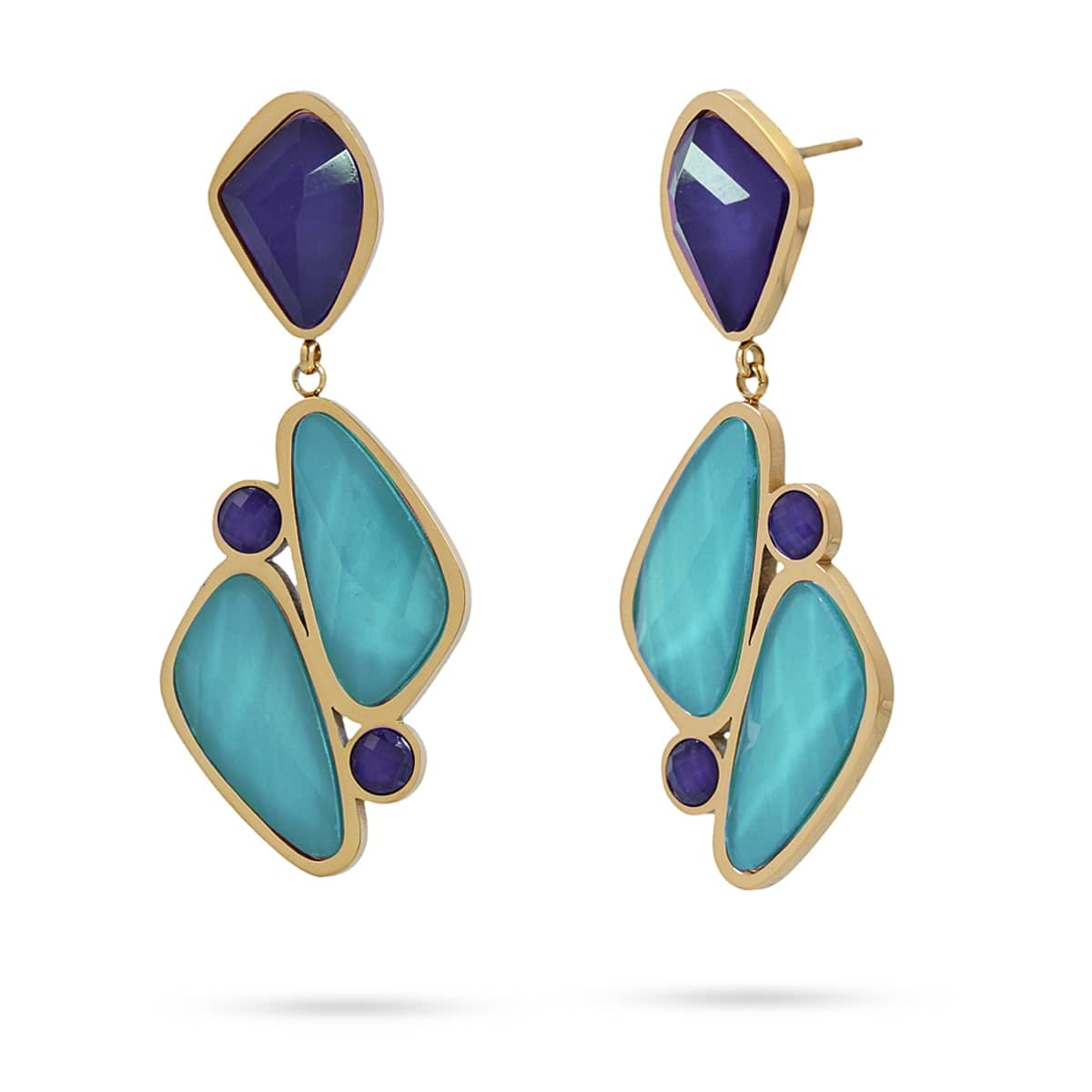 Hemerocalis earrings