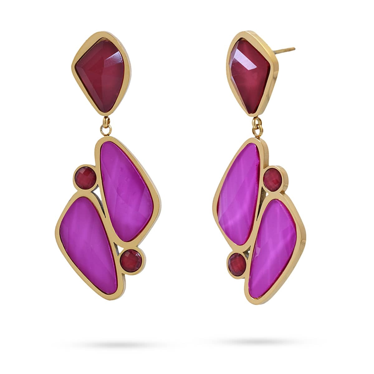 Hemerocalis earrings