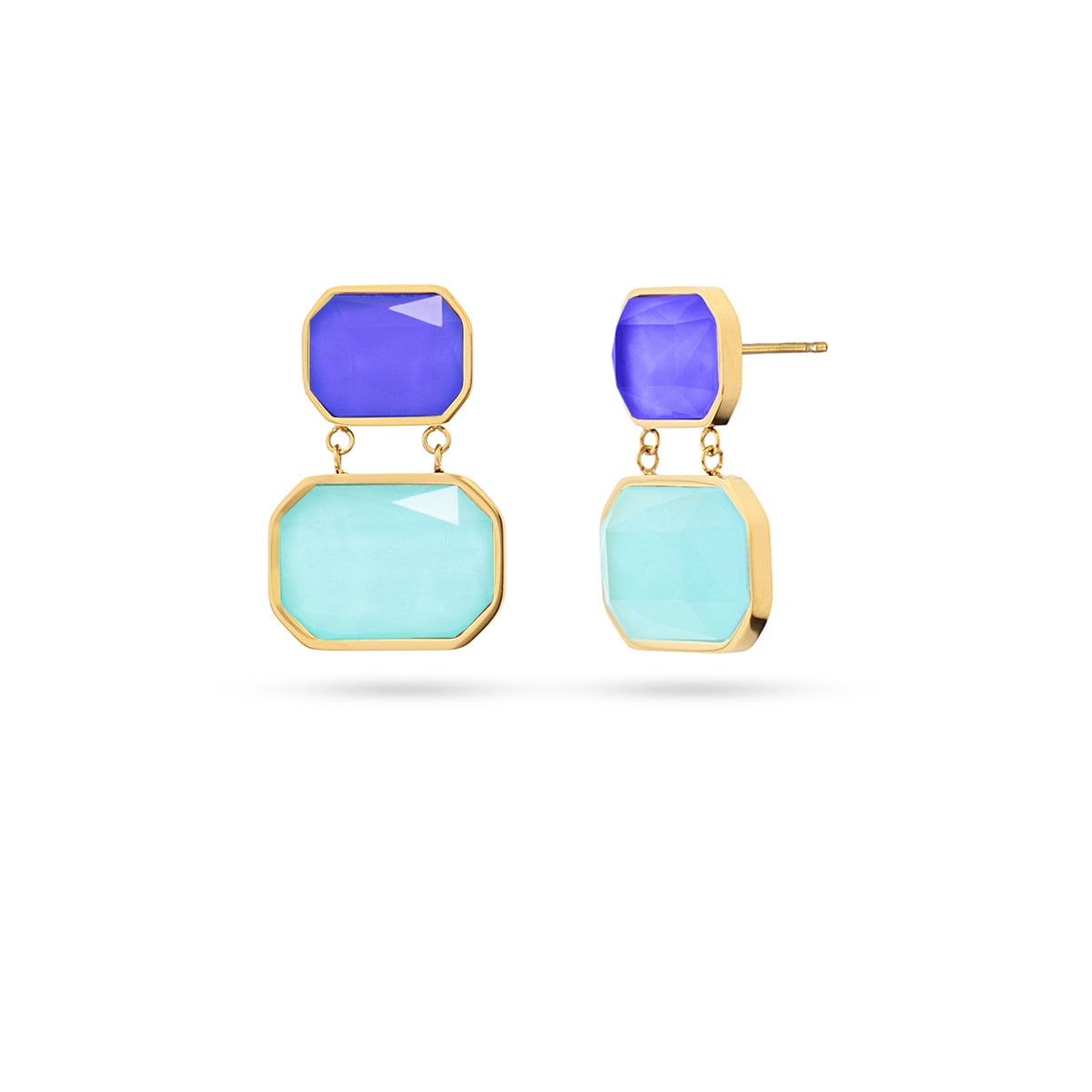 Pendientes Pixels Sunset