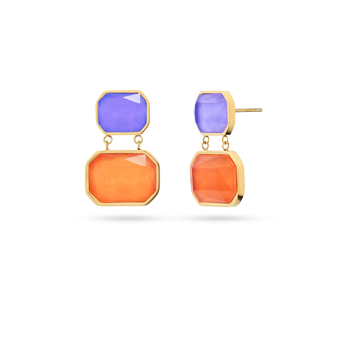 Pendientes Pixels Sunset