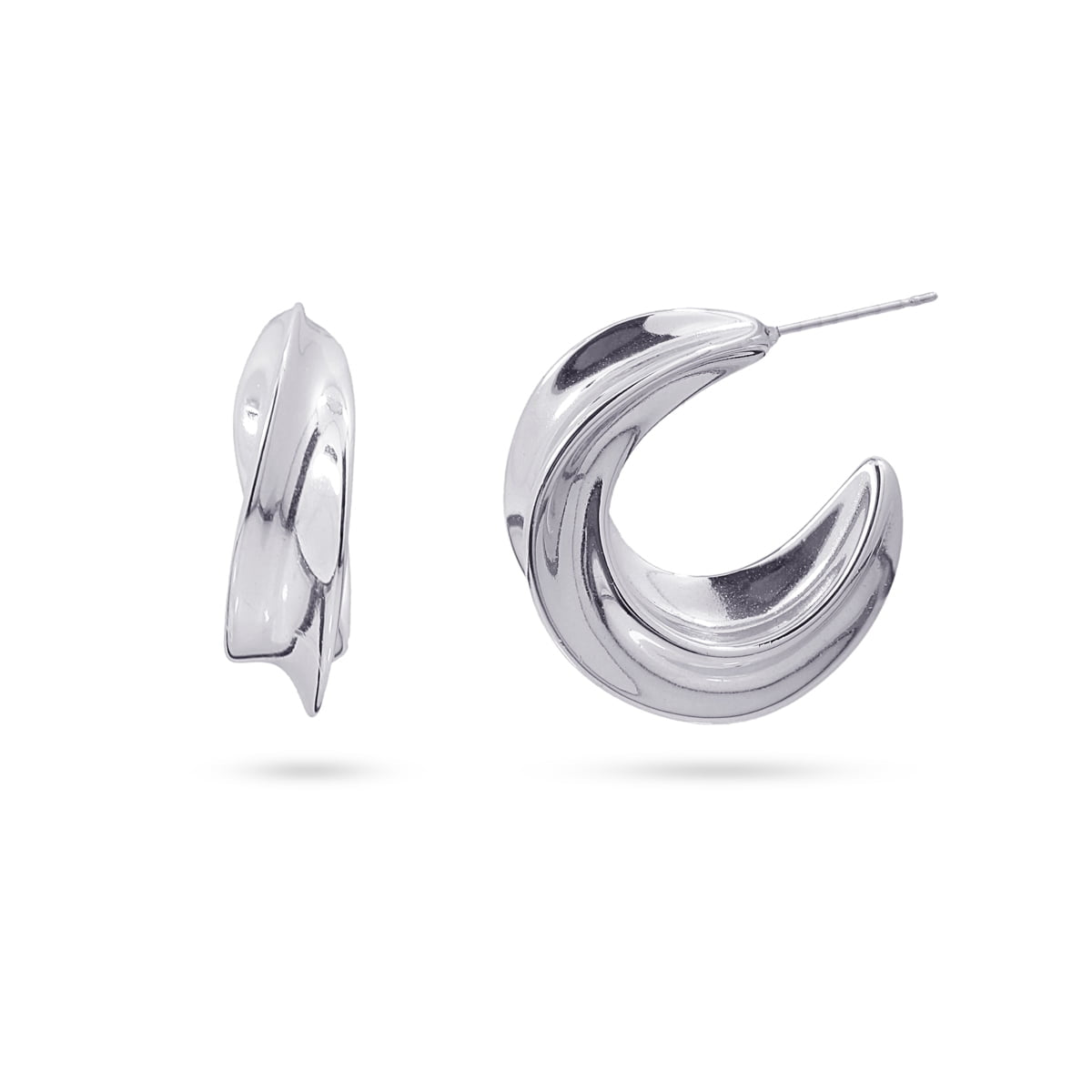 Waves Twist Creast Earrings