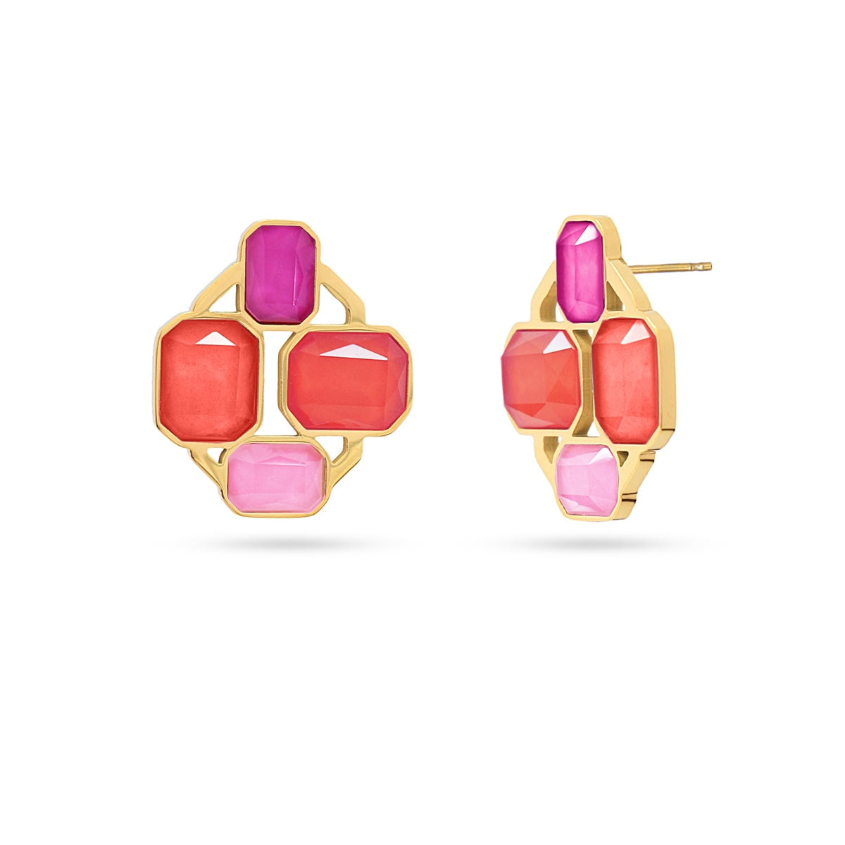 Pendientes Pixels Sunburst