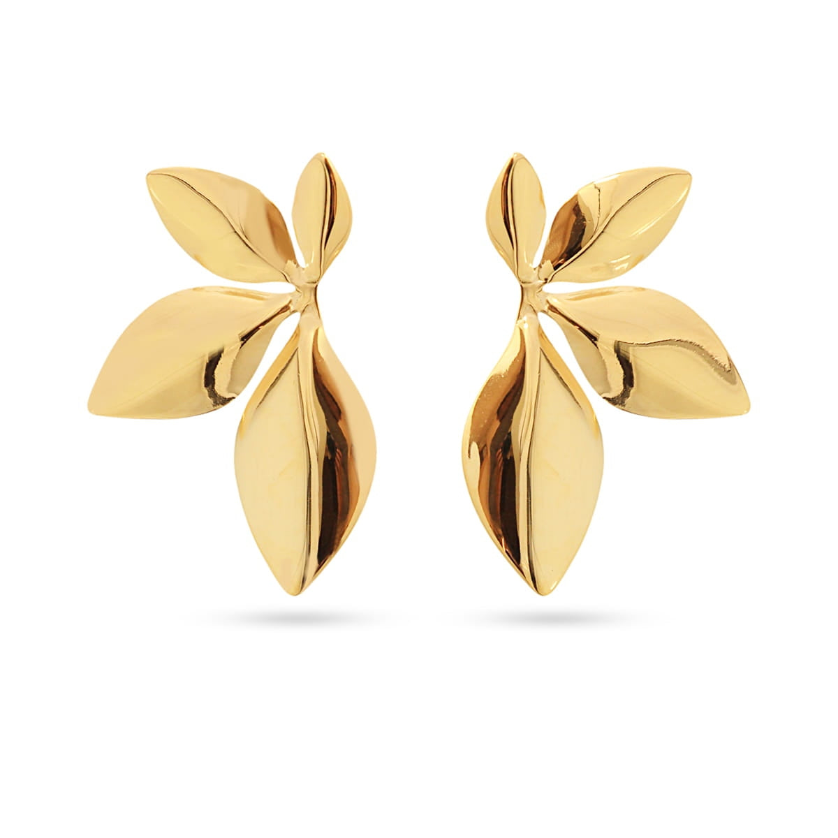 Pendientes Waves Leaf