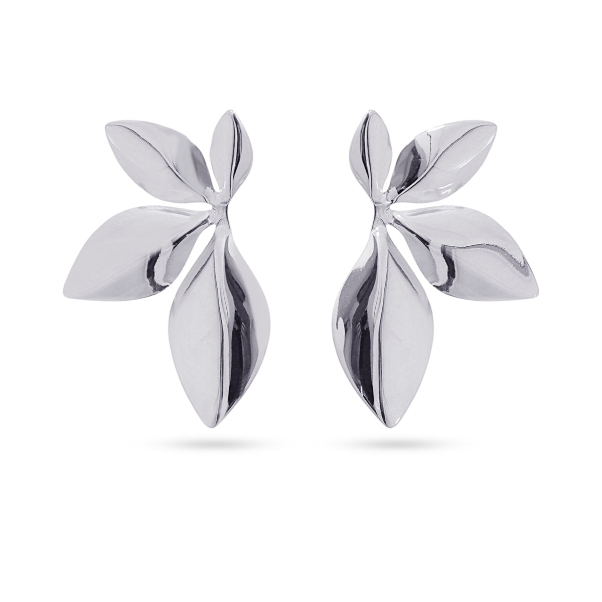 Waves Leaf Earrings