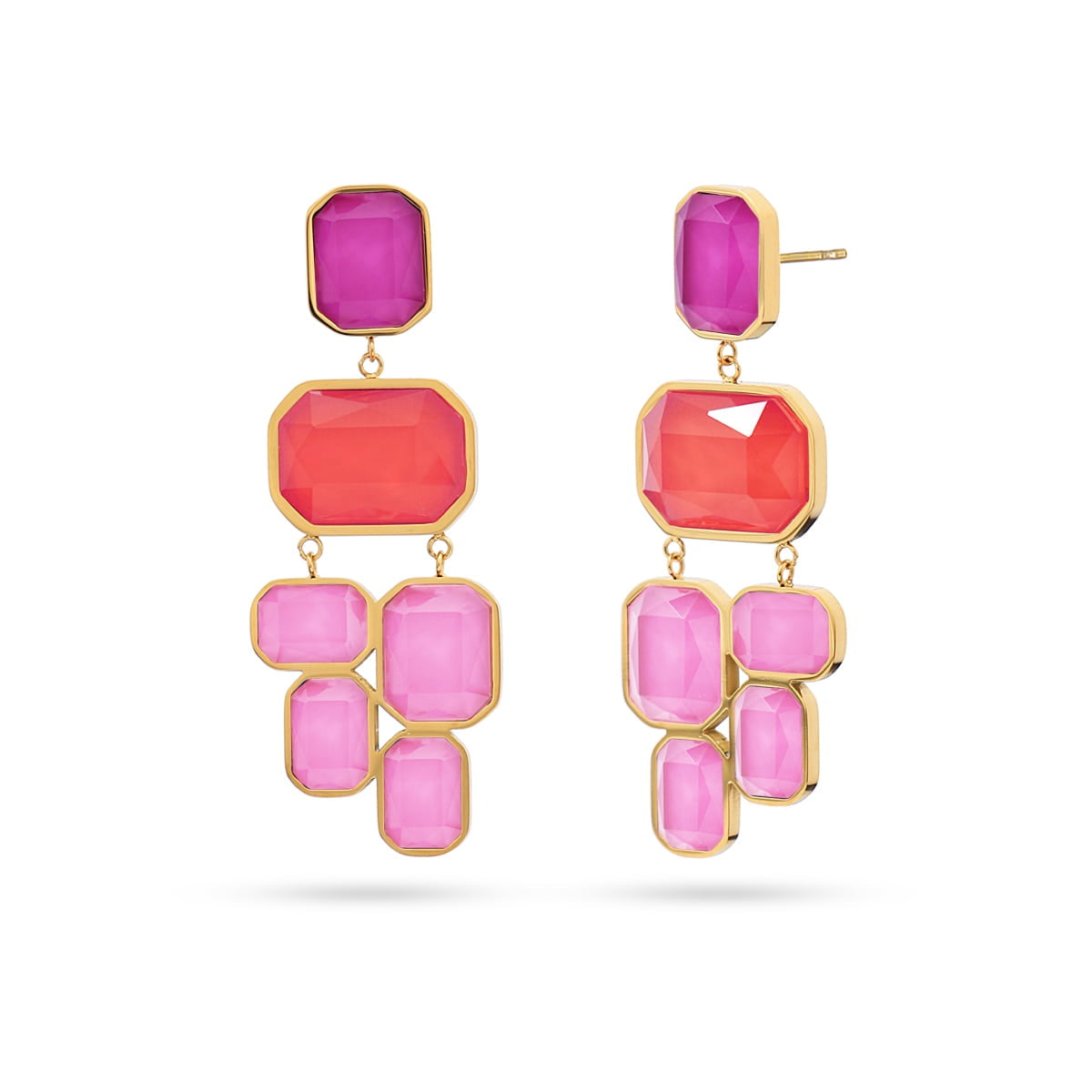 Pendientes Pixels Sunrise